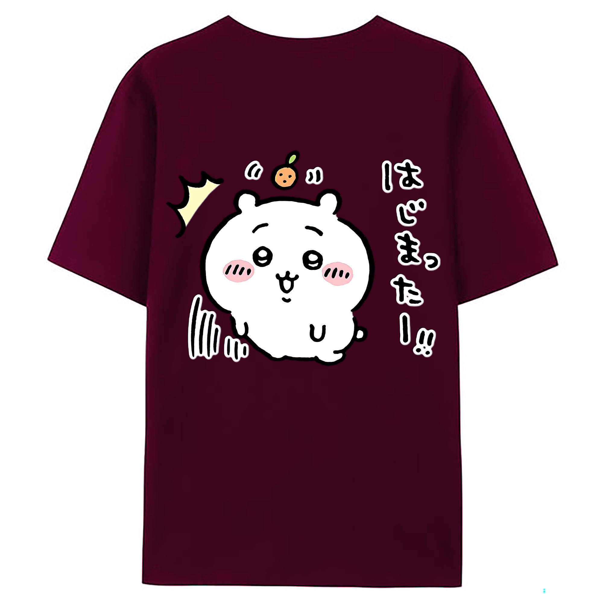 （画像用） ちいかわ ちいかわ Chii-kawa chiikawa レディース半袖Tシャツ(バックプリント)